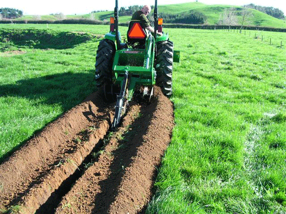 Tractor Mounted Trencher 48HP