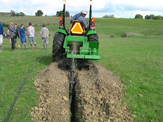 Tractor Mounted Trencher 35 40HP